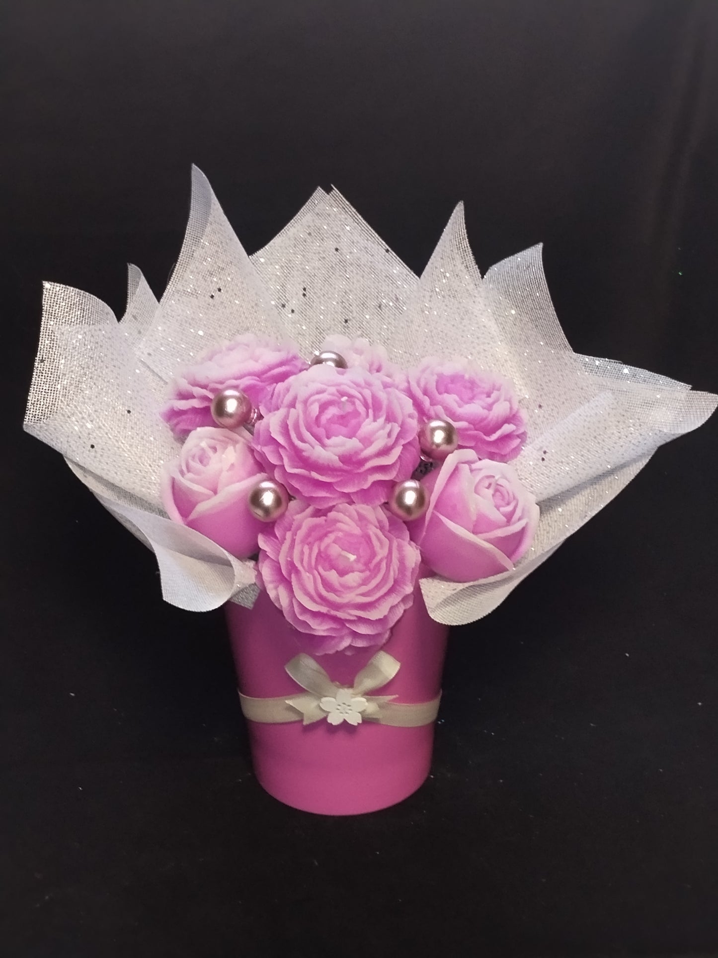 Bouquet de Roses & Pivoine