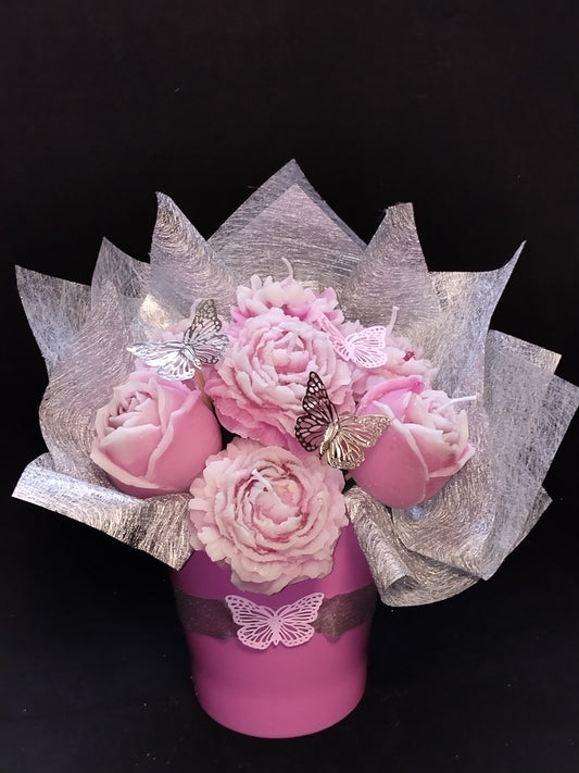 Bouquet de Roses & Pivoine