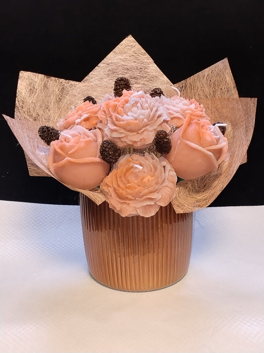 Bouquet de Roses & Pivoine